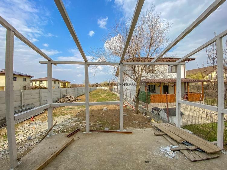 Casă individuală cu 5 camere cu Canalizare în Chiajna