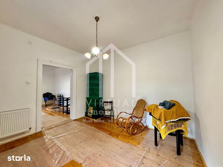 Apartament la casa, 2 camere, 50mp + balcon, 2 pivnite - Zona Centrala - 12