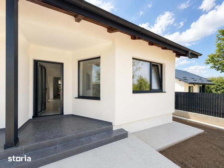 Casa 3 camere Miroslava Ciurbesti, placa de beton + scara interioara - 1