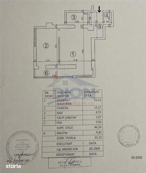 Apartament cu 2 camere în Valea Ialomiței