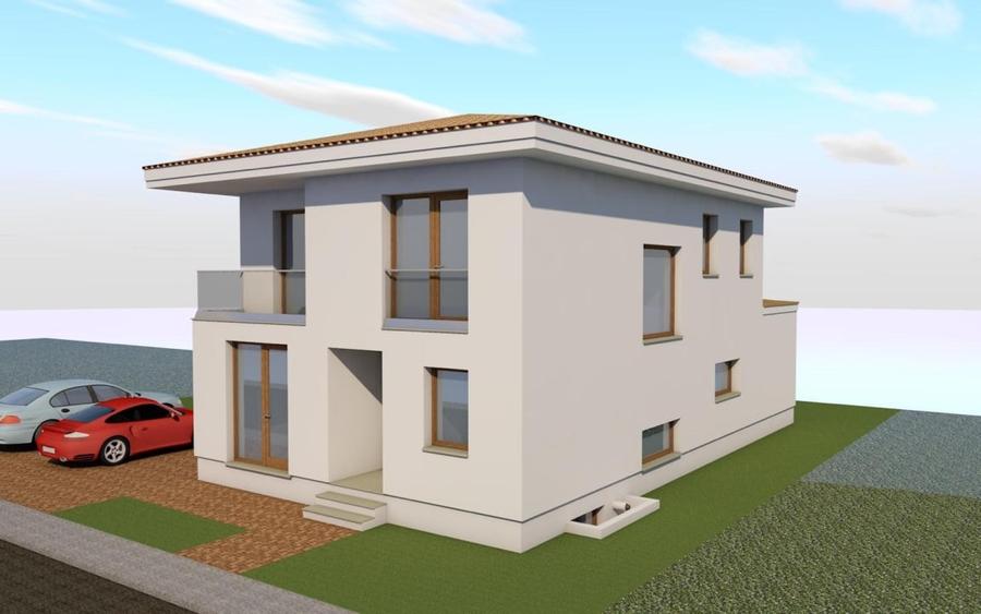 Casă individuală cu 5 camere cu Canalizare în Cetate