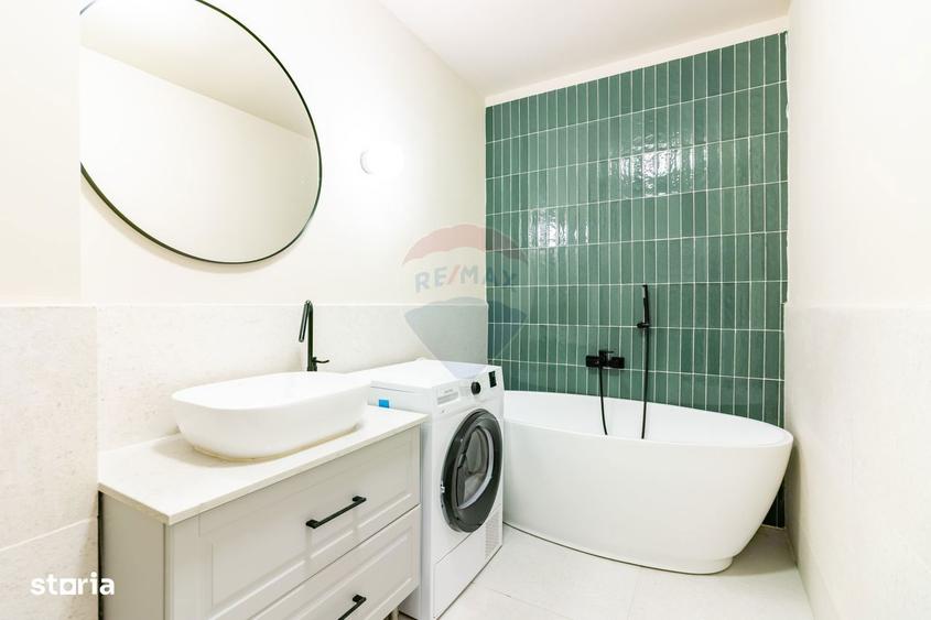 Apartament cu 2 camere, mobilat în Tei