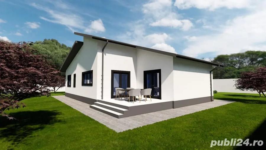 Casă cu 4 camere cu Teren 400 Mp în Central
