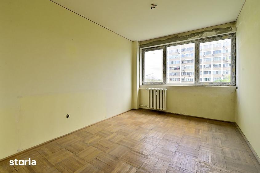 Apartament cu 2 camere semidecomandat în Basarabia