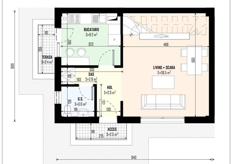 Casa 4 camere Bragadiru, 3 bai incalzire in pardoseala beci canalizare - 16