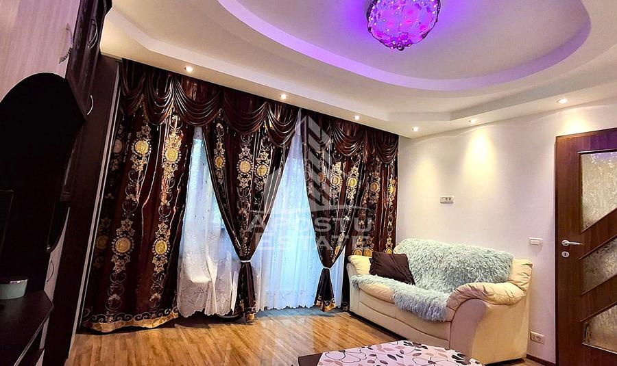 Apartament cu 2 camere decomandat, mobilat în Miorița