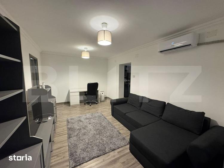 Apartament cu 2 camere semidecomandat în Tipografilor