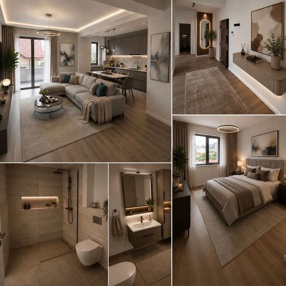 Apartament cu 2 camere decomandat în Parc Zăvoi