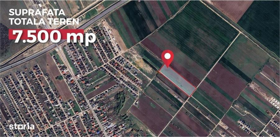 Teren intravilan de vanzare, 500 mp si deschidere ampla, Com Berceni - 2
