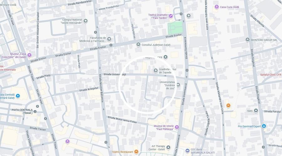 Teren Construcții intravilan de 795 mp, în Central