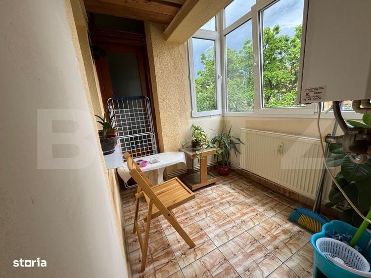 Apartament de inchiriat, 3 camere, 78 mp, decomandat, George Enescu - 14
