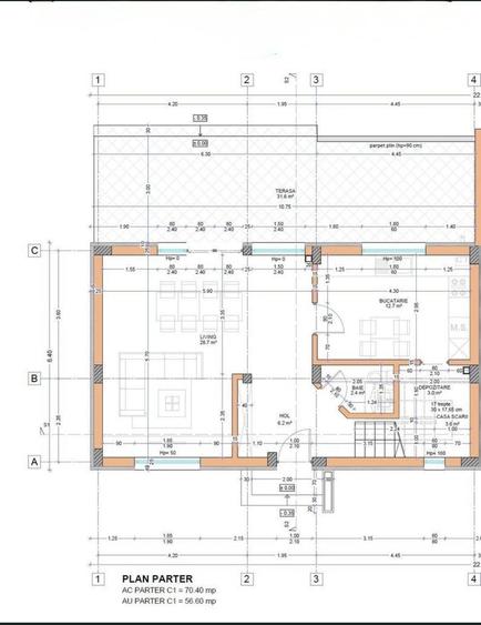 Casă cu 4 camere cu Teren 225 Mp în Berceni