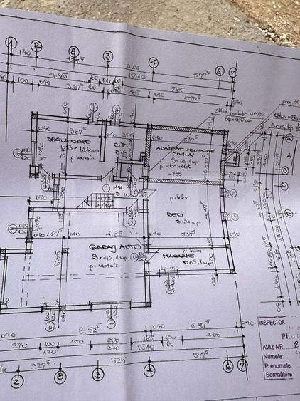 Casă individuală cu 10 camere cu Teren 1106 Mp în Nord-Est