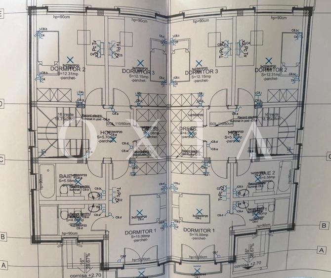 Duplex cu 5 camere cu Canalizare în Urseni