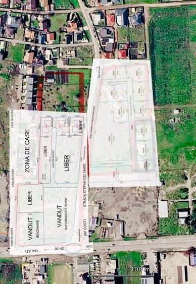 Teren Construcții intravilan de 700 mp, în Costi