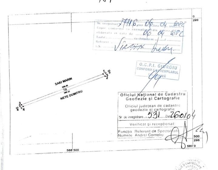 Teren Construcții intravilan de 3714 mp, în Budeni