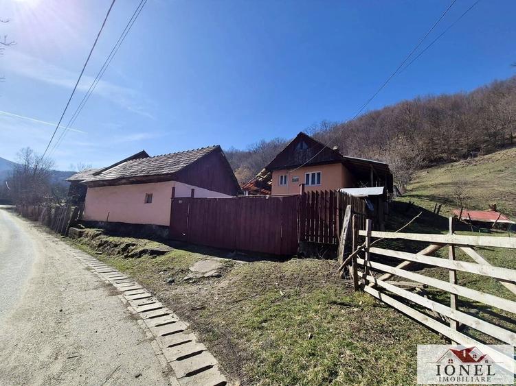 Casă individuală cu 2 camere cu Teren 9544 Mp în Meteș
