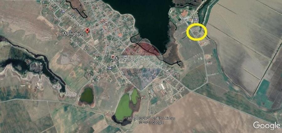 Teren Construcții intravilan de 2000 mp, în Murighiol