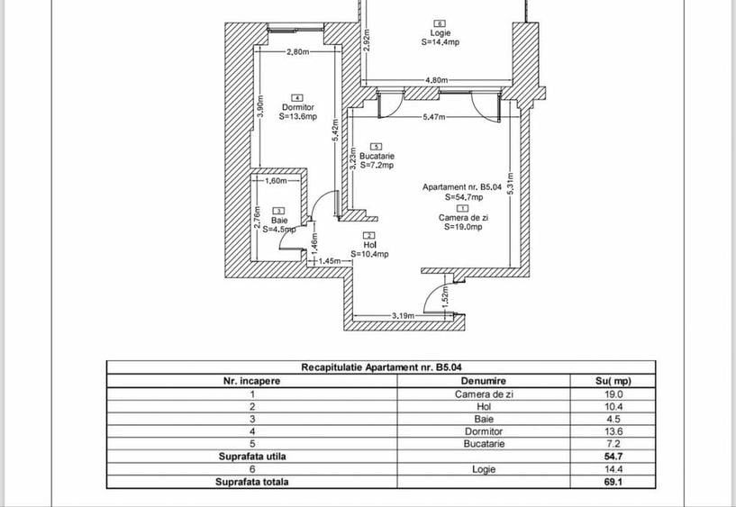 800 | Prima inchiriere | 2 camere + terasa 14,4 mp | Estoria City | Metrou - 7