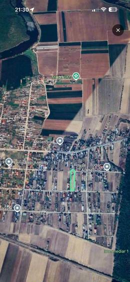 Teren Construcții intravilan de 2039 mp, în Moara Vlăsiei