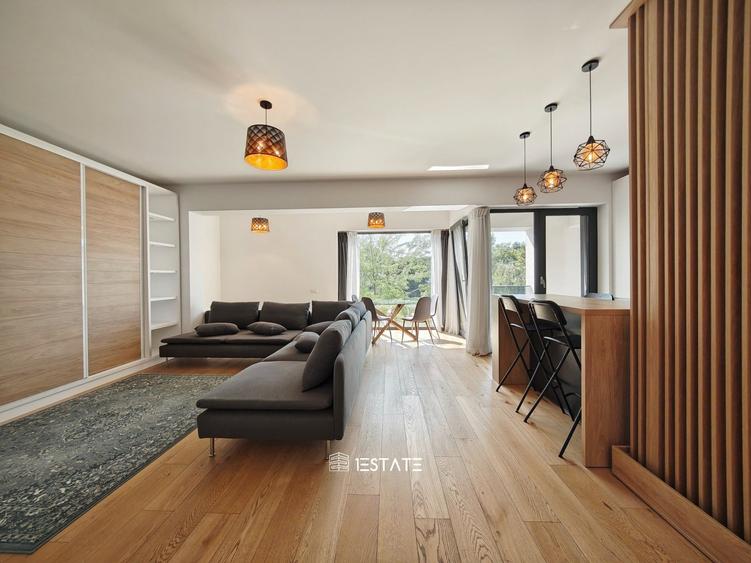 Apartament cu 3 camere decomandat, mobilat în Băneasa