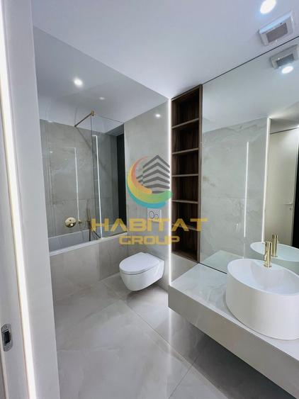 Apartament cu 3 camere nedecomandat, mobilat în Pipera — fotografia 2