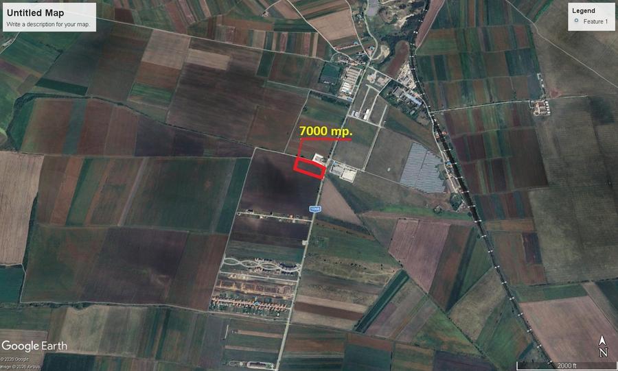 Teren Construcții intravilan de 7000 mp, în Șura Mică