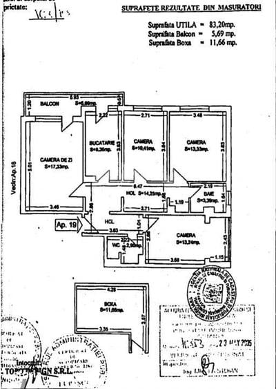 Apartament cu 4 camere decomandat, mobilat în Tomis I