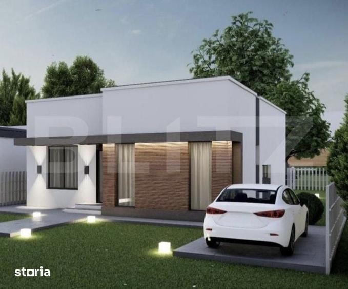 Casă cu 4 camere cu Teren 300 Mp în Podari