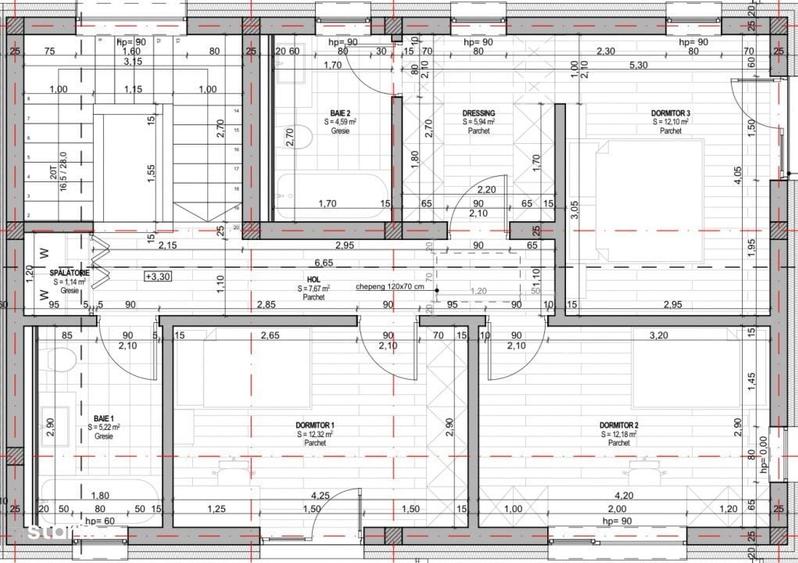 0% Comision ! Duplex semifinisat de vanzare - zona Campului - 4