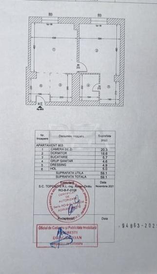Apartament cu 2 camere, mobilat în Vitan-Bârzești