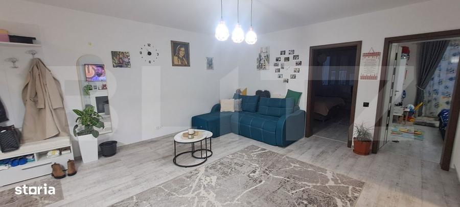 Apartament cu 3 camere semidecomandat, mobilat în Florești — fotografia 1