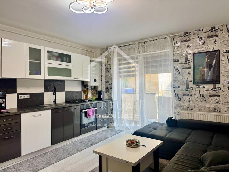 Apartament cu 3 camere, mobilat în Turnișor