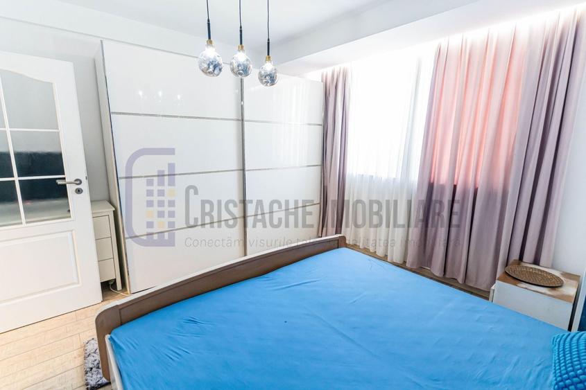 Apartament cu 2 camere semidecomandat, mobilat în Fundeni