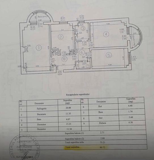 Apartament cu 3 camere decomandat, mobilat în Păcurari