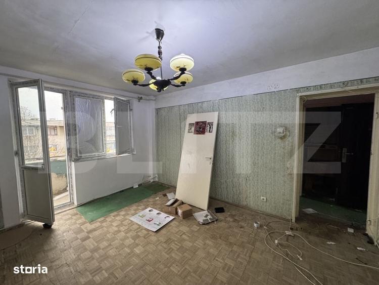Apartament cu 2 camere semidecomandat în Central