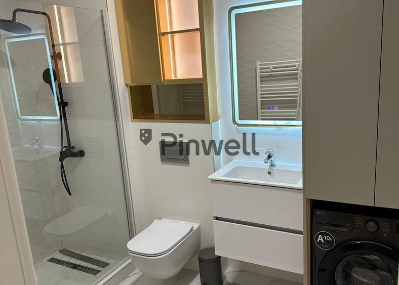 Apartament cu 2 camere semidecomandat, mobilat în Pipera