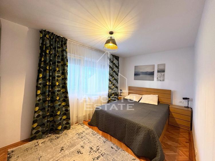 Apartament cu 3 camere semidecomandat, mobilat în Circumvalațiunii