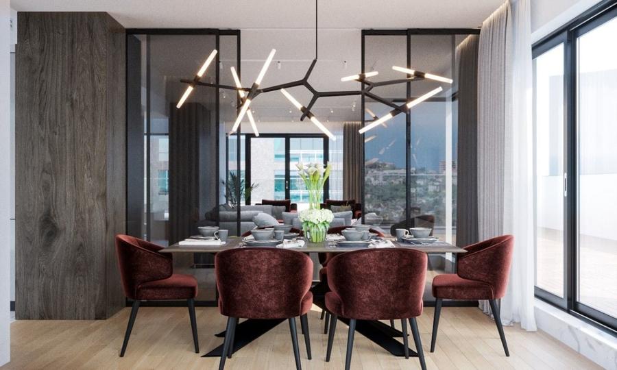 Penthouse cu 4 camere semidecomandat în Herăstrău