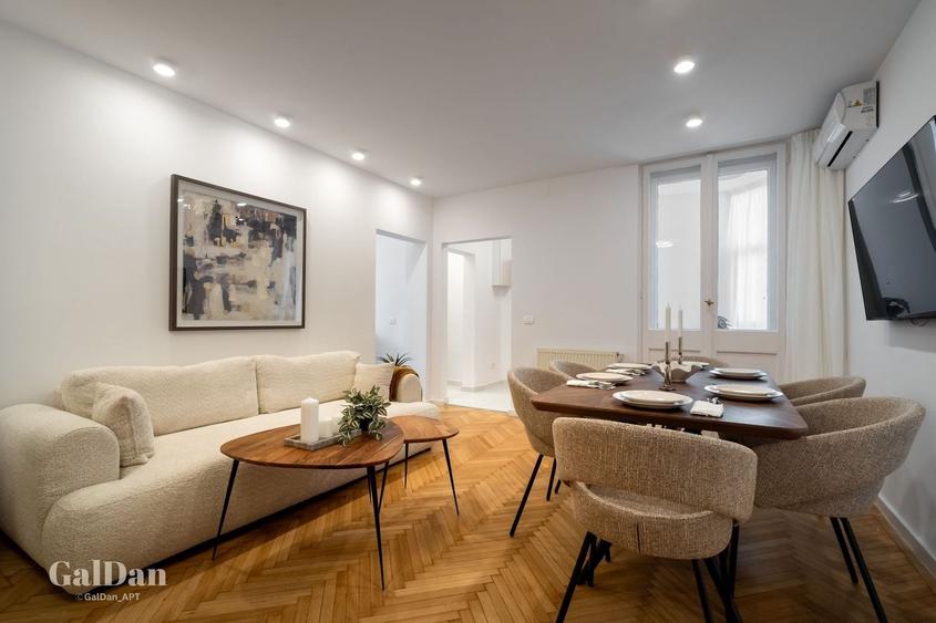 Apartament cu 4 camere, mobilat în Universitate