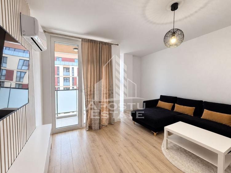 Apartament cu 2 camere decomandat, mobilat în Torontalului