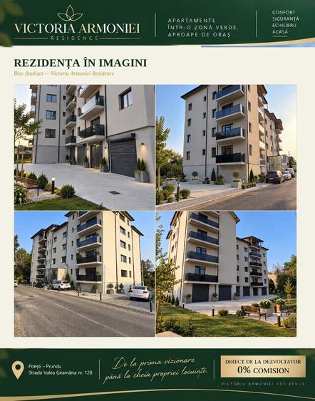 Apartamente noi PitestiPrundu | Bloc finalizat 2026 | 0% comision | TVA inclus - 4