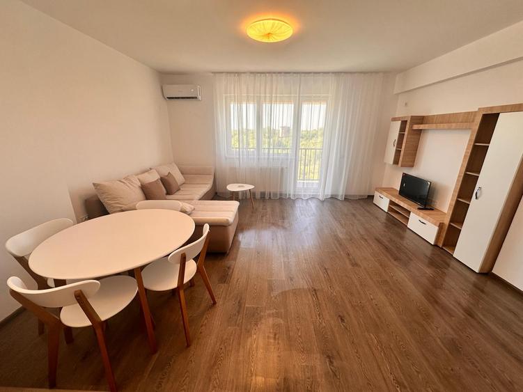 Apartament cu 2 camere semidecomandat, mobilat în Metalurgiei