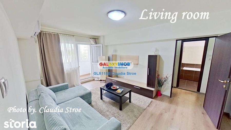 Apartament cu 2 camere semidecomandat, mobilat în Pantelimon