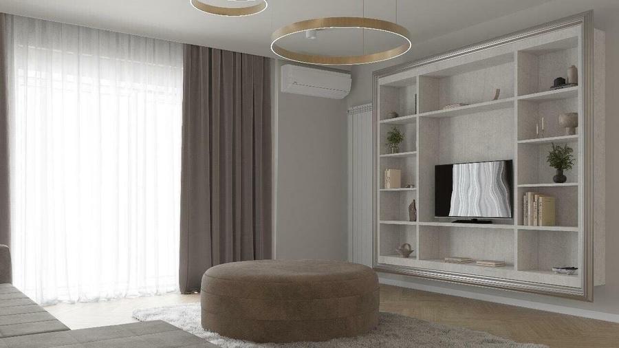 Apartament cu 3 camere decomandat, mobilat în Herăstrău