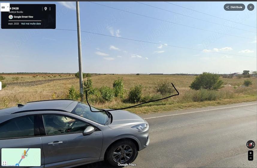 Teren de 5900 mp, în Spătaru