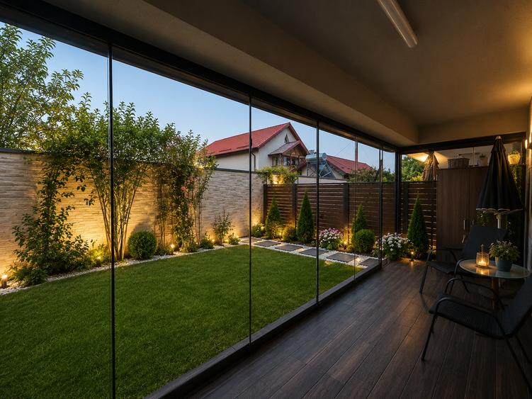 Casă 4 camere de închiriat | Complex Cubic | Piscină, parc și 2 locuri parcare - 1