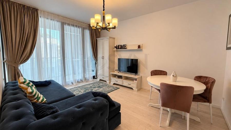 Apartament cu 2 camere decomandat, mobilat în Herăstrău