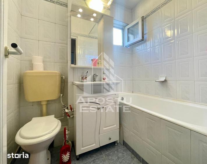 Apartament cu 2 camere semidecomandat în Șega