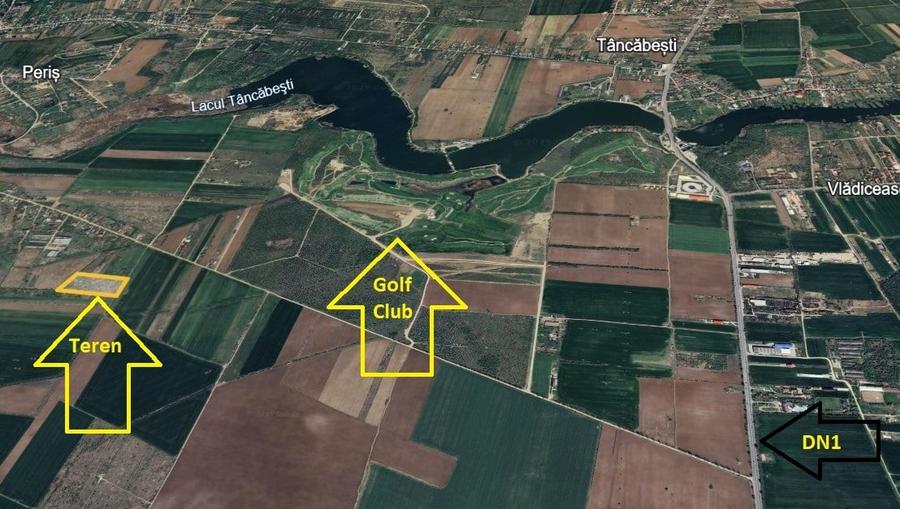 Teren intravilan de 19240 mp, în Periș